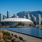 BC Place stadium in Vancouver hosting two New Zealand All Whites World Cup 2026 group matches